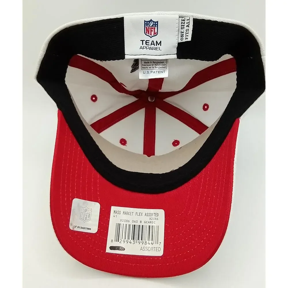 Arizona Cardinals NFL Mass Flex White Cap One Size Fits All